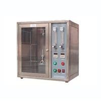 ISO3582 相対的な燃焼特性を評価するための泡の垂直水平燃焼試験機械