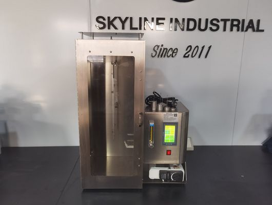 子供用スリープウェアのテスト用 11mm ノズル SL-FL76 垂直燃焼試験機 (16CFR1615/1616)