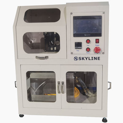 ISO 9150/BS EN 348 防護服 溶融金属の噴出物への衝撃耐性試験器